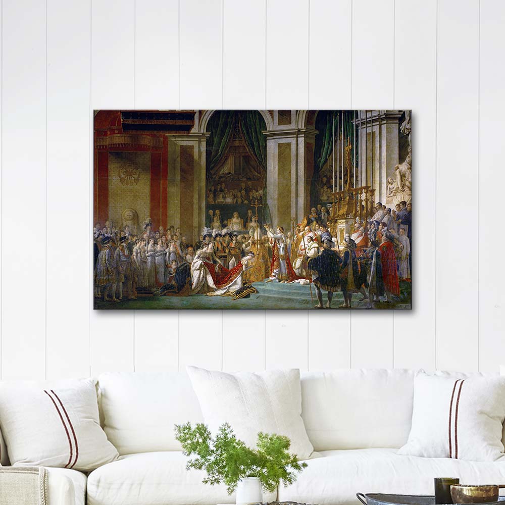 Jacques-Louis David Coronation of the Empress Josephine Art Print