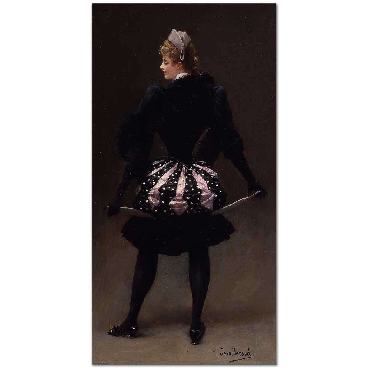 Jean Beraud Harlequin Art Print
