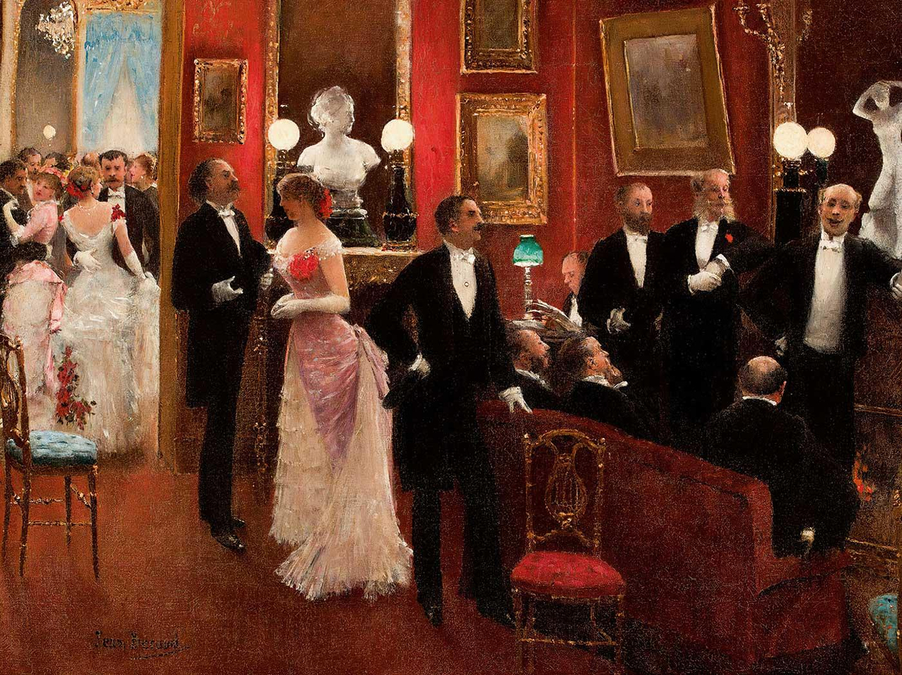 Scène Du Bal by Jean Beraud