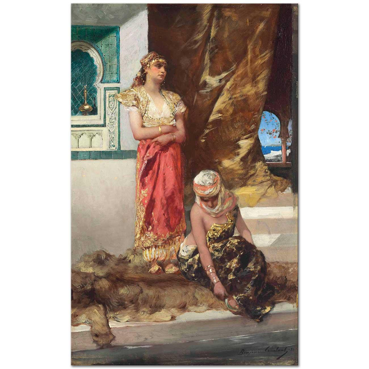 Afternoon in the Harem by Jean Joseph Benjamin Constant