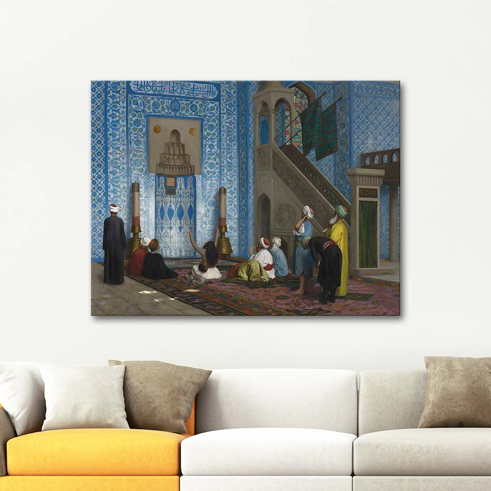 Jean Leon Gerome Rüstem Pasha Mosque Art Print