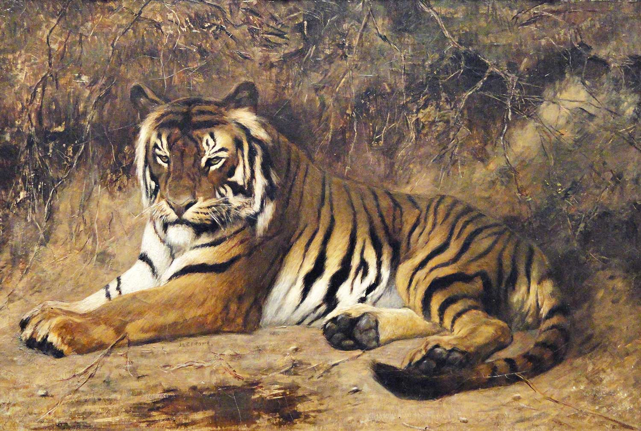 Jean Leon Gerome Tiger Art Print