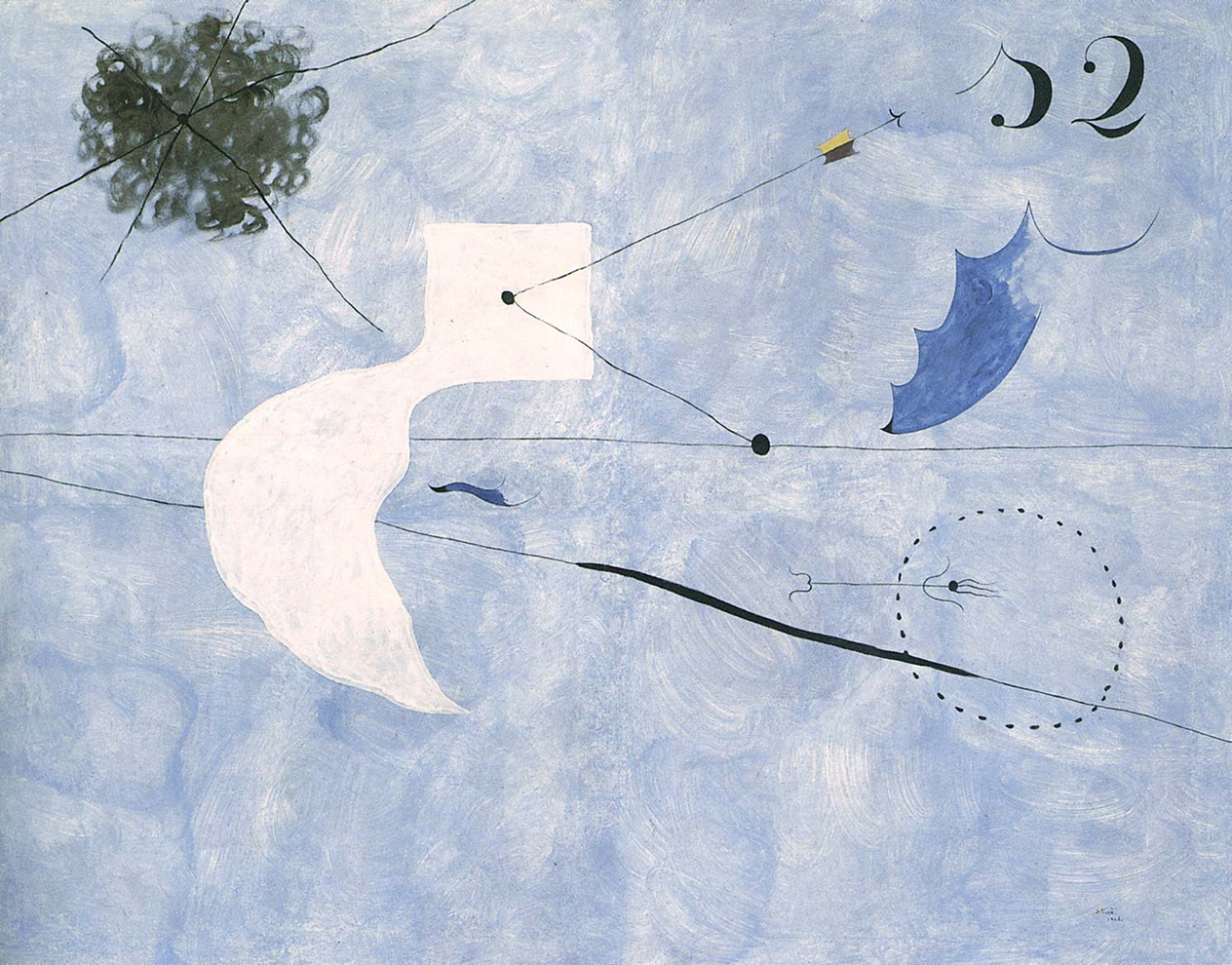 Joan Miro Siesta Kanvas Tablo