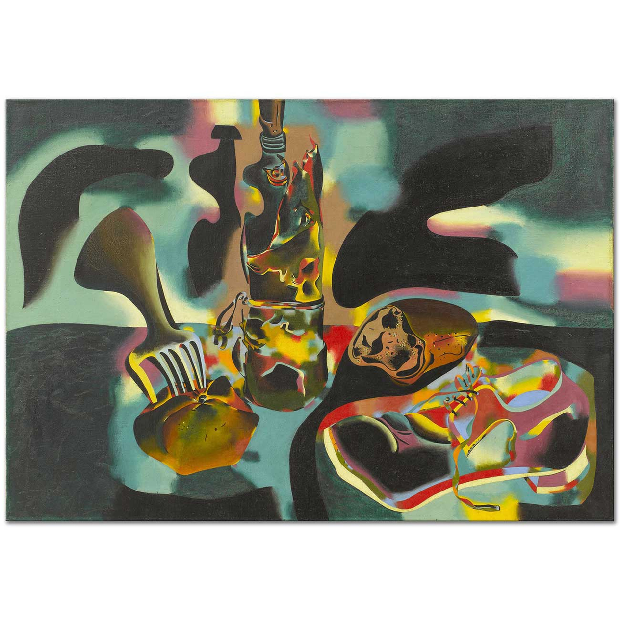 Joan Miro Still Life with Old Shoe Art Print