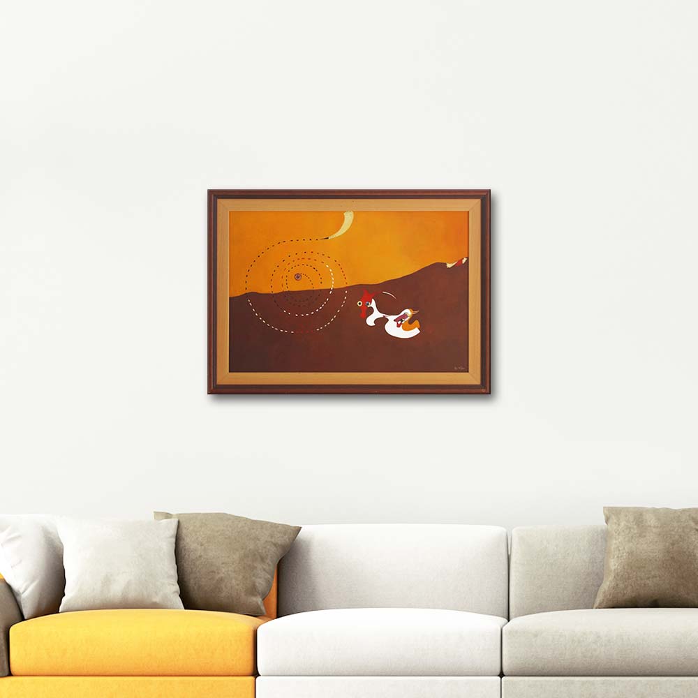 Joan Miro Tavşan Yağlı Boya Tablo