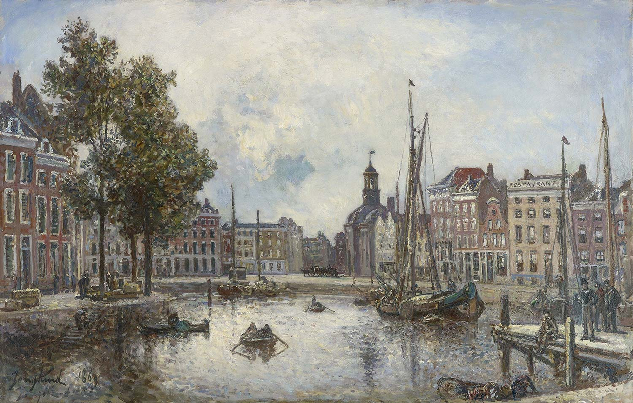 Johan Barthold Jongkind Rotterdam Art Print