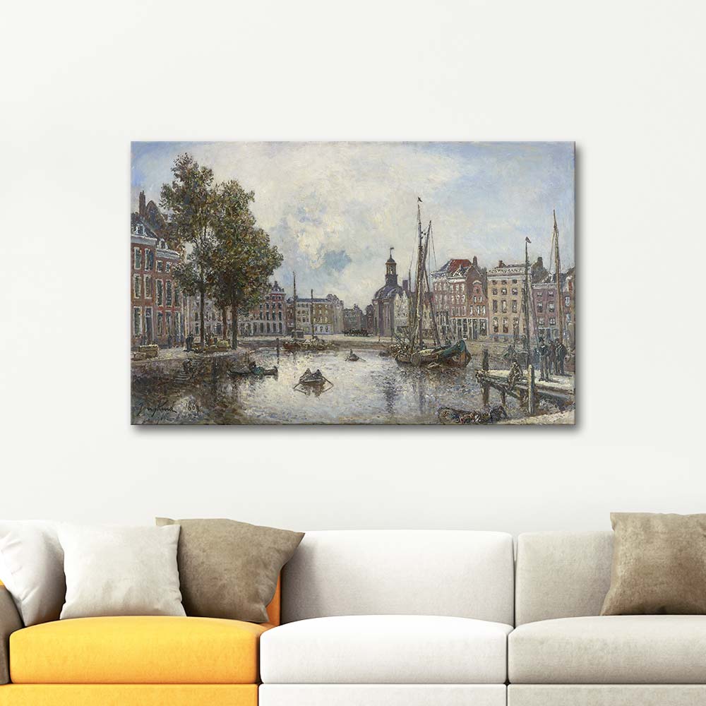 Johan Barthold Jongkind Rotterdam Art Print