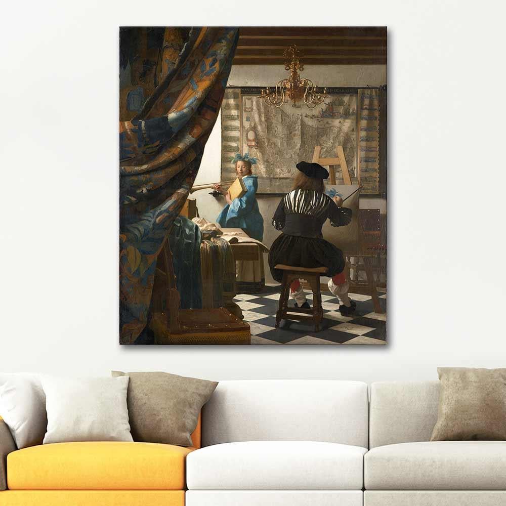 Johannes Vermeer The Art of Painting Art Print