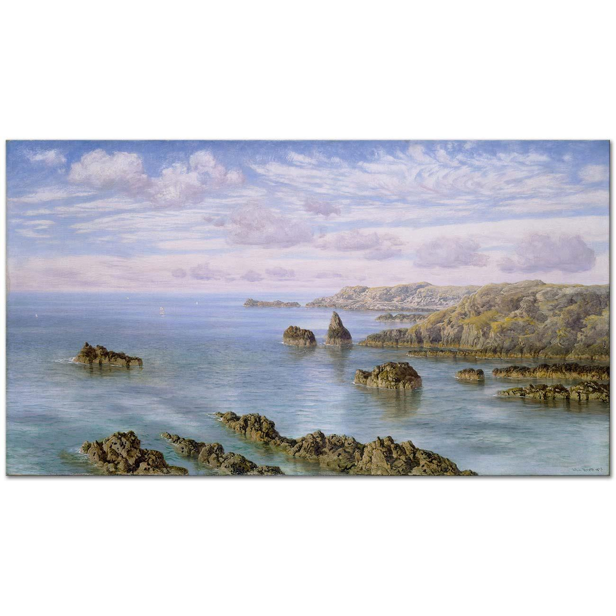 Southern Coast of Guernsey by John Brett