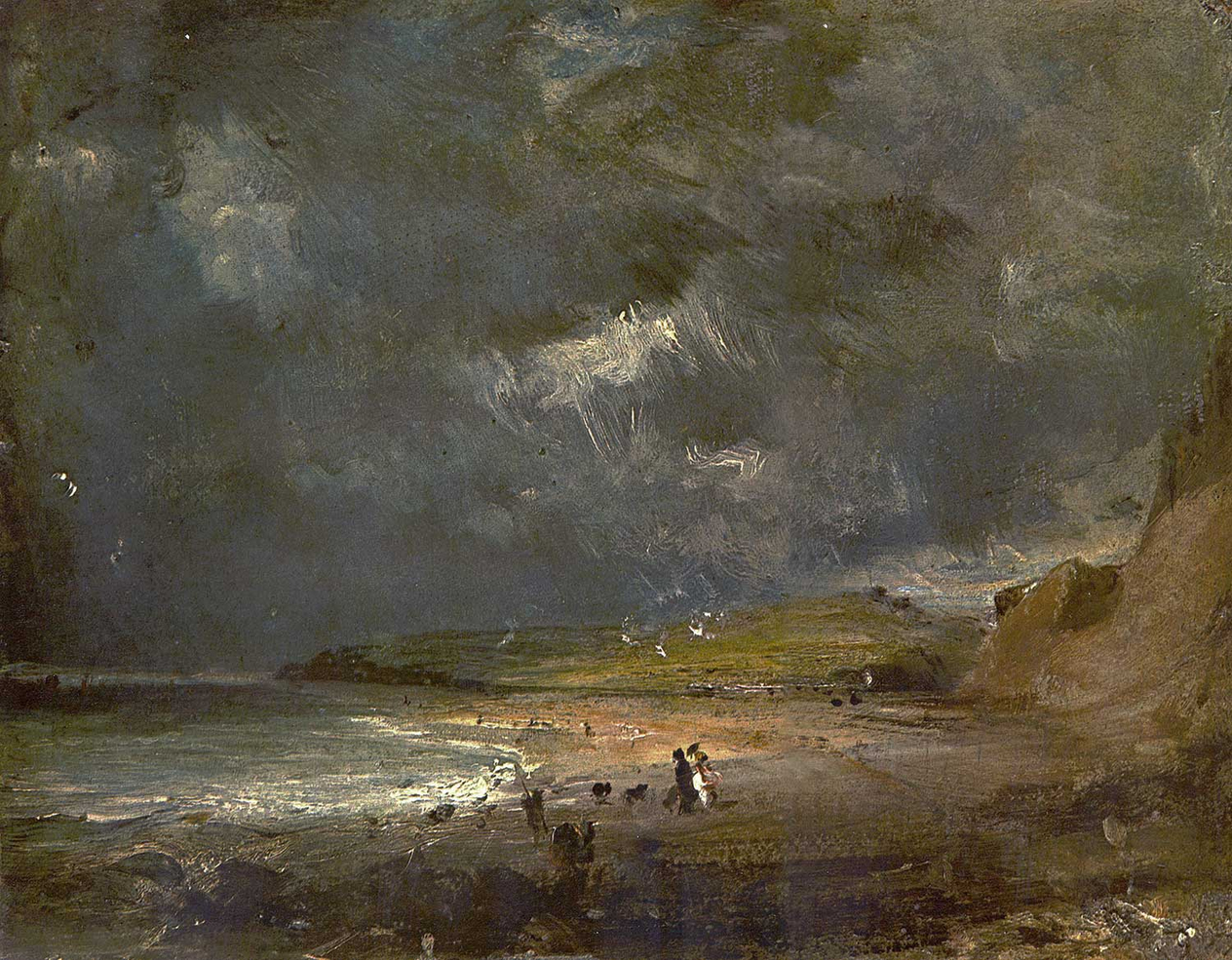 John Constable Weymouth Körfezi Kanvas Tablo