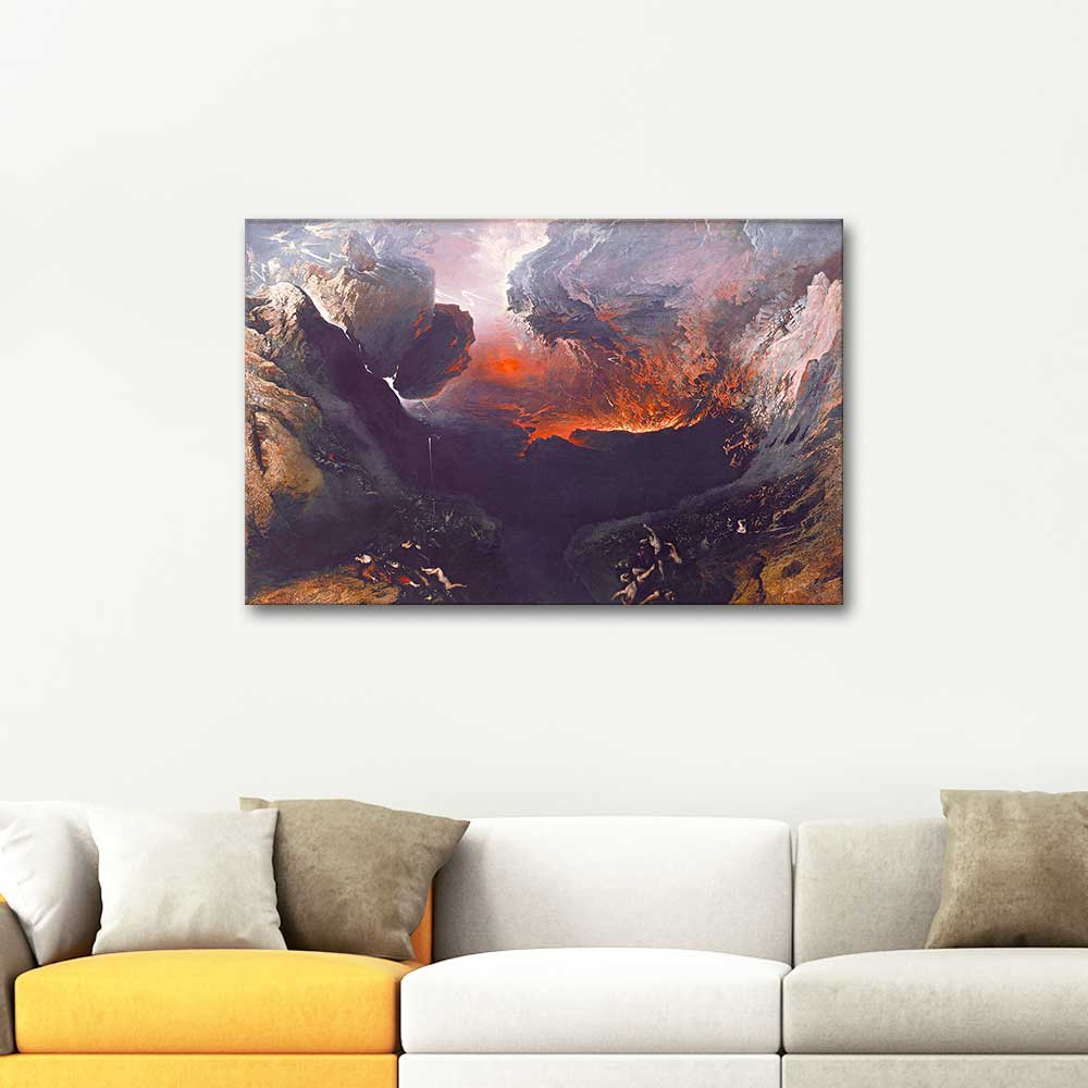 John Martin The Great Day of his Wrath Art Print