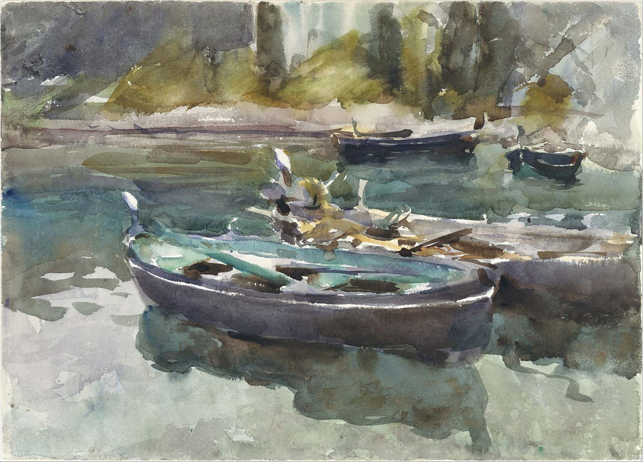 John Singer Sargent Small Boats Art Print