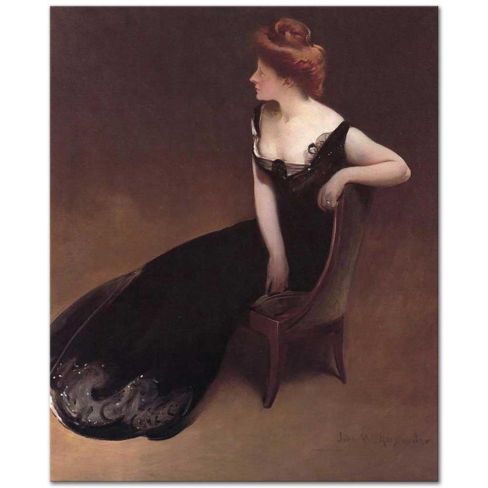 John White Alexander Mrs Herman Duryea Kanvas Tablo