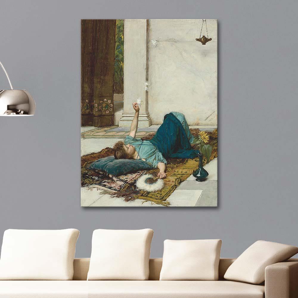 John William Waterhouse Dolce Far Niente Art Print