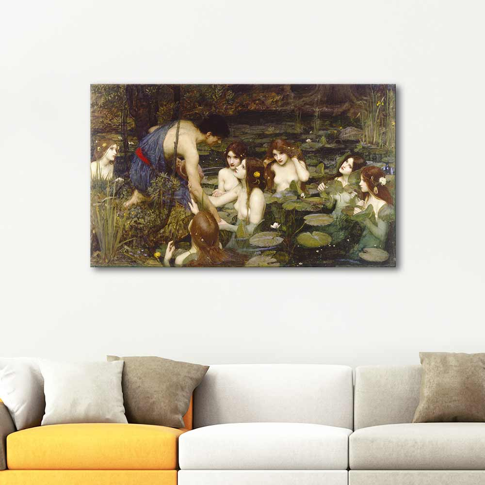 John William Waterhouse Hylas and the Nymphs Art Print