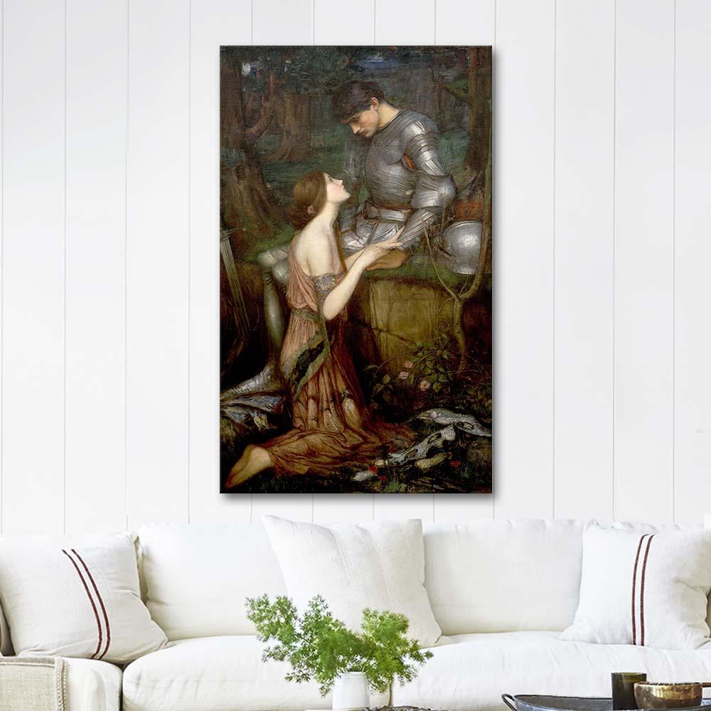 John William Waterhouse Lamia and the Soldier Art Print