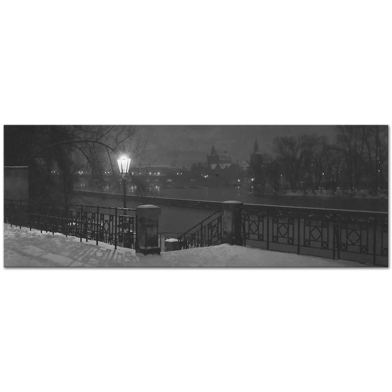 Josef Sudek Prag Manzarası Kanvas Tablo
