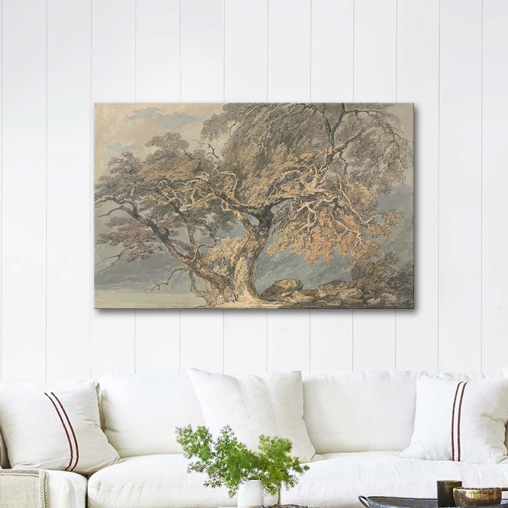 Joseph Mallord William Turner A Great Tree Art Print