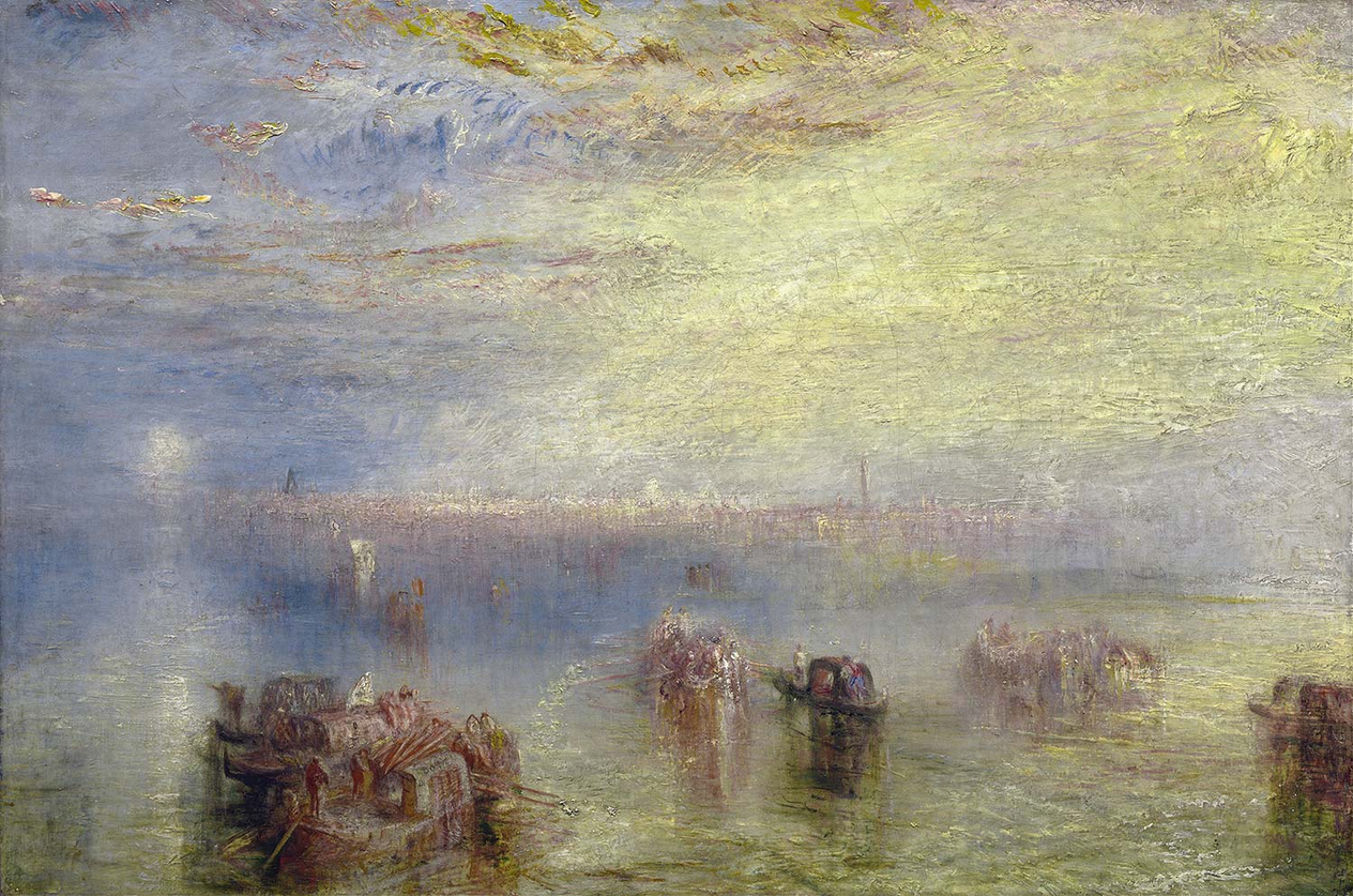 Joseph Mallord William Turner Approach to Venice Art Print
