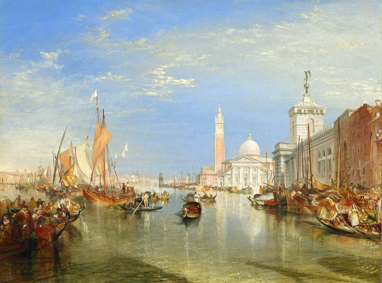 Joseph Mallord William Turner The Dogana and San Giorgio Maggiore Art Print