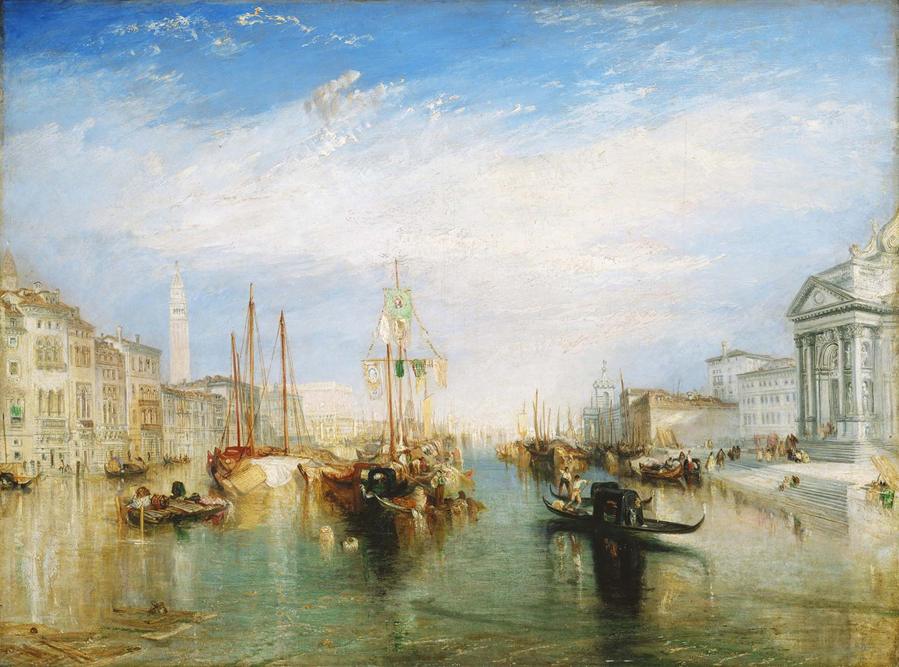 Joseph Mallord William Turner Venice, from the Porch of Madonna della Salute Art Print