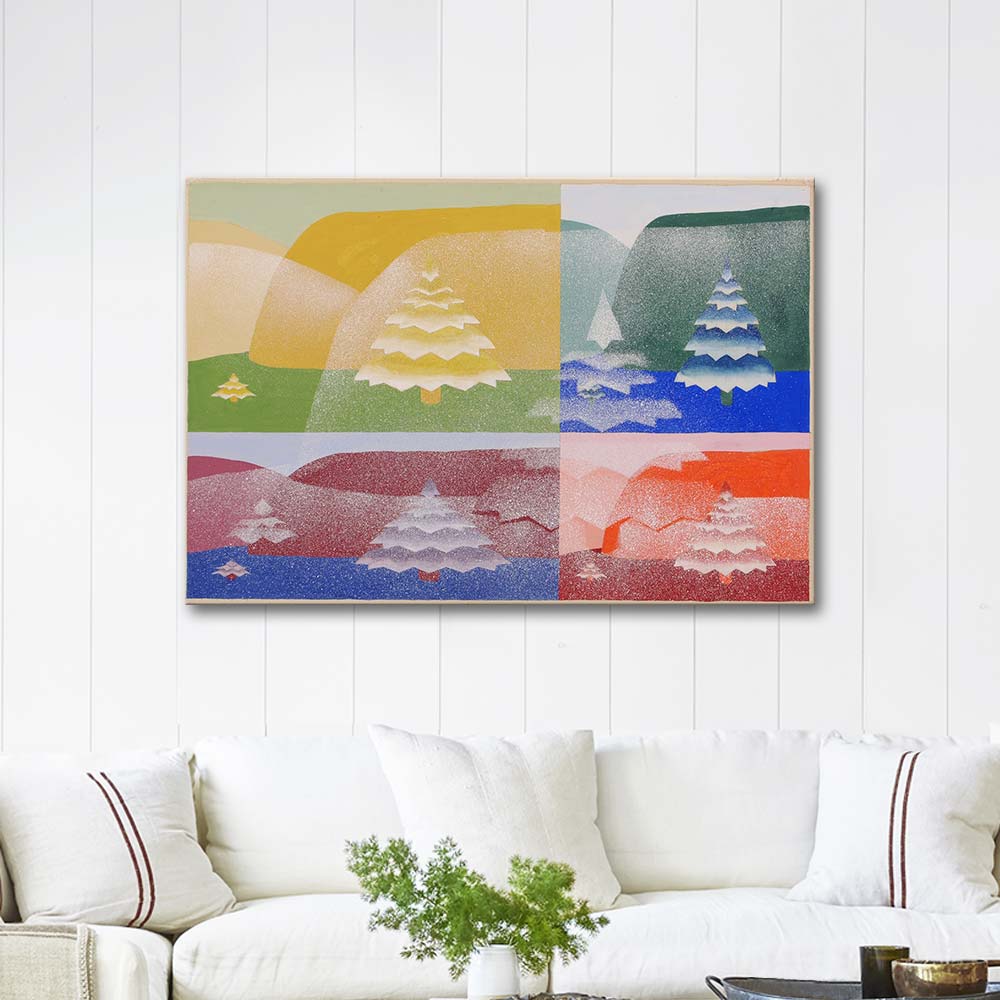 Joseph Schillinger Trees Art Print