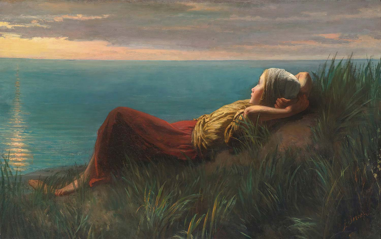 Jozef Israëls Dreams Art Print