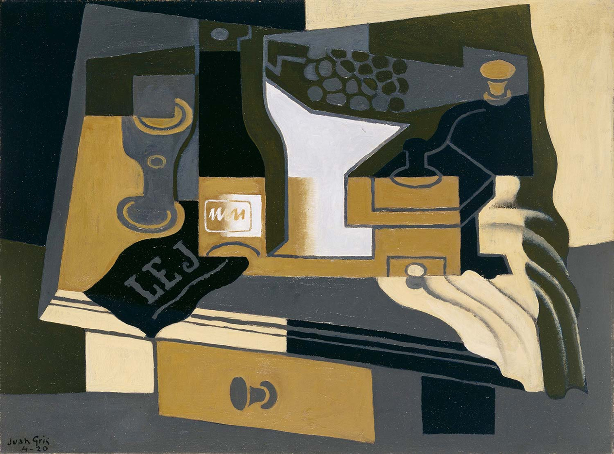 Juan Gris Kahve Değirmeni Kanvas Tablo