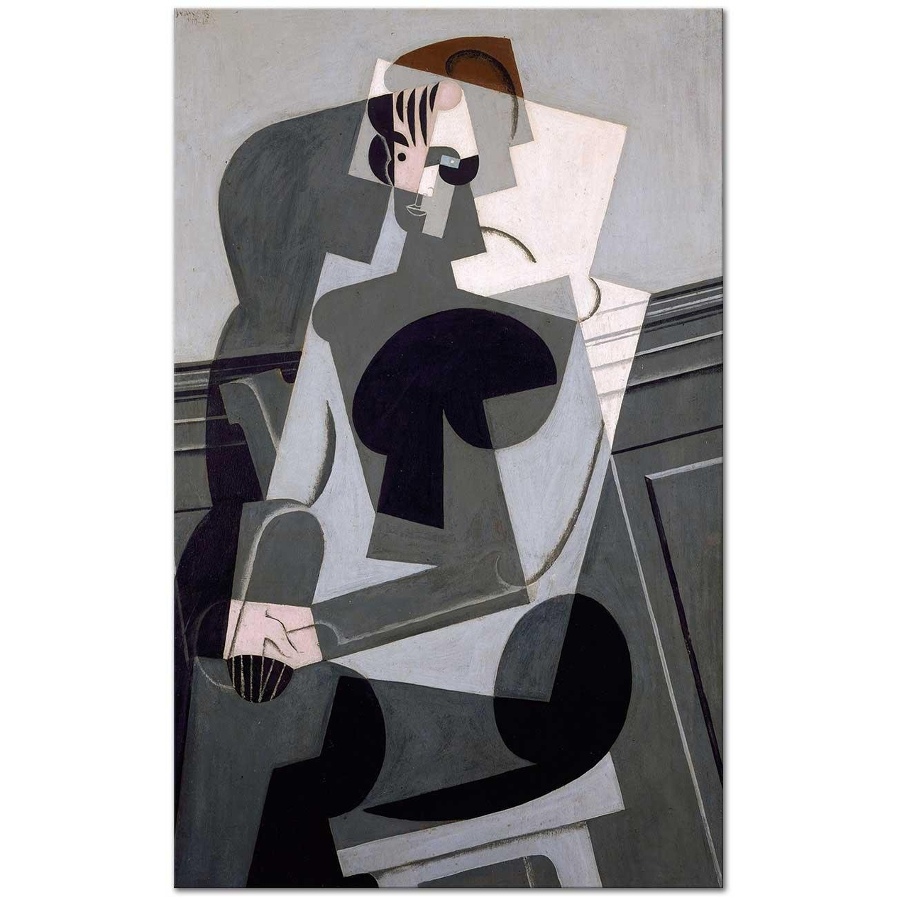Portrait Of Josette Gris by Juan Gris