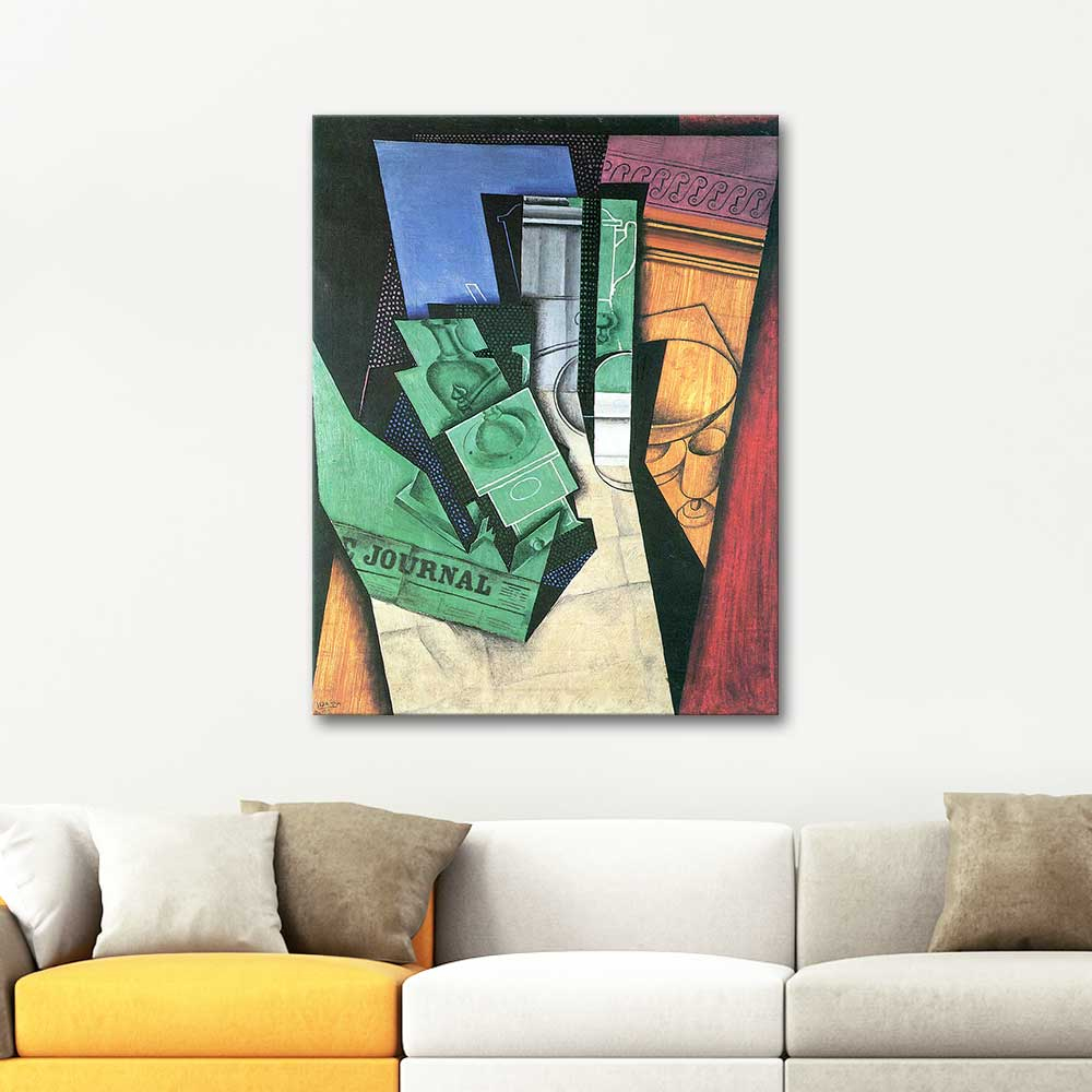Juan Gris The Breakfast Art Print