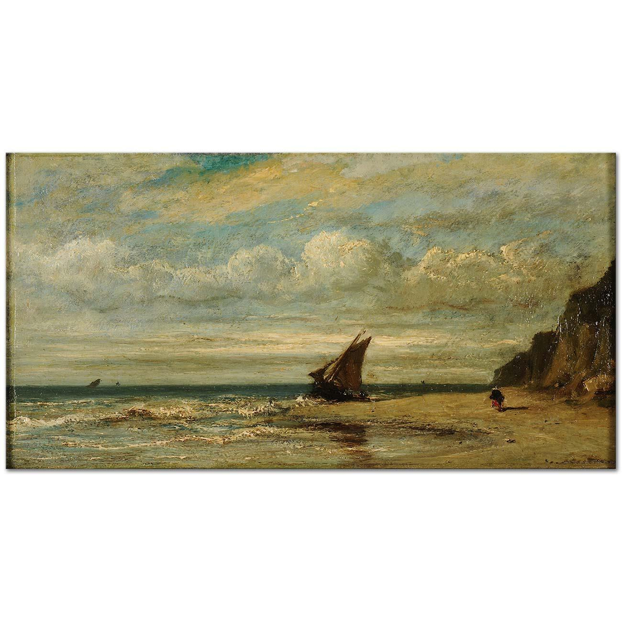 Jules Dupre Marine Art Print