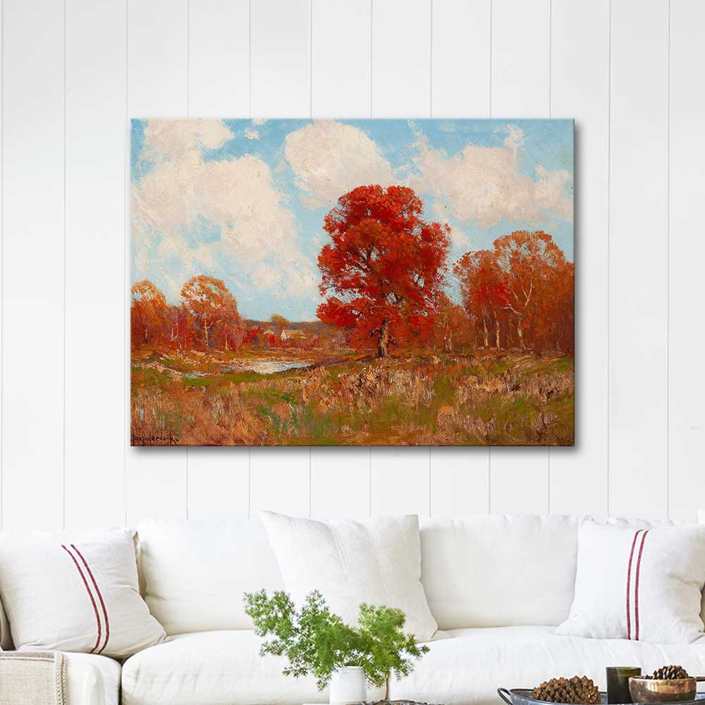 Julian Onderdonk Fall Landscape Art Print