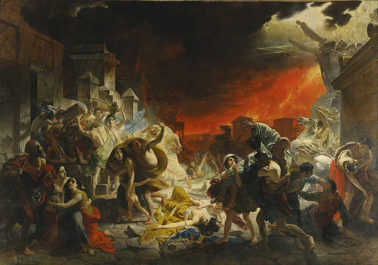 The Last Day of Pompei by Karl Briullov