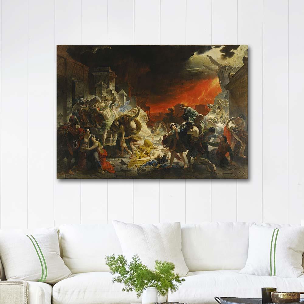 Karl Briullov The Last Day of Pompei Art Print