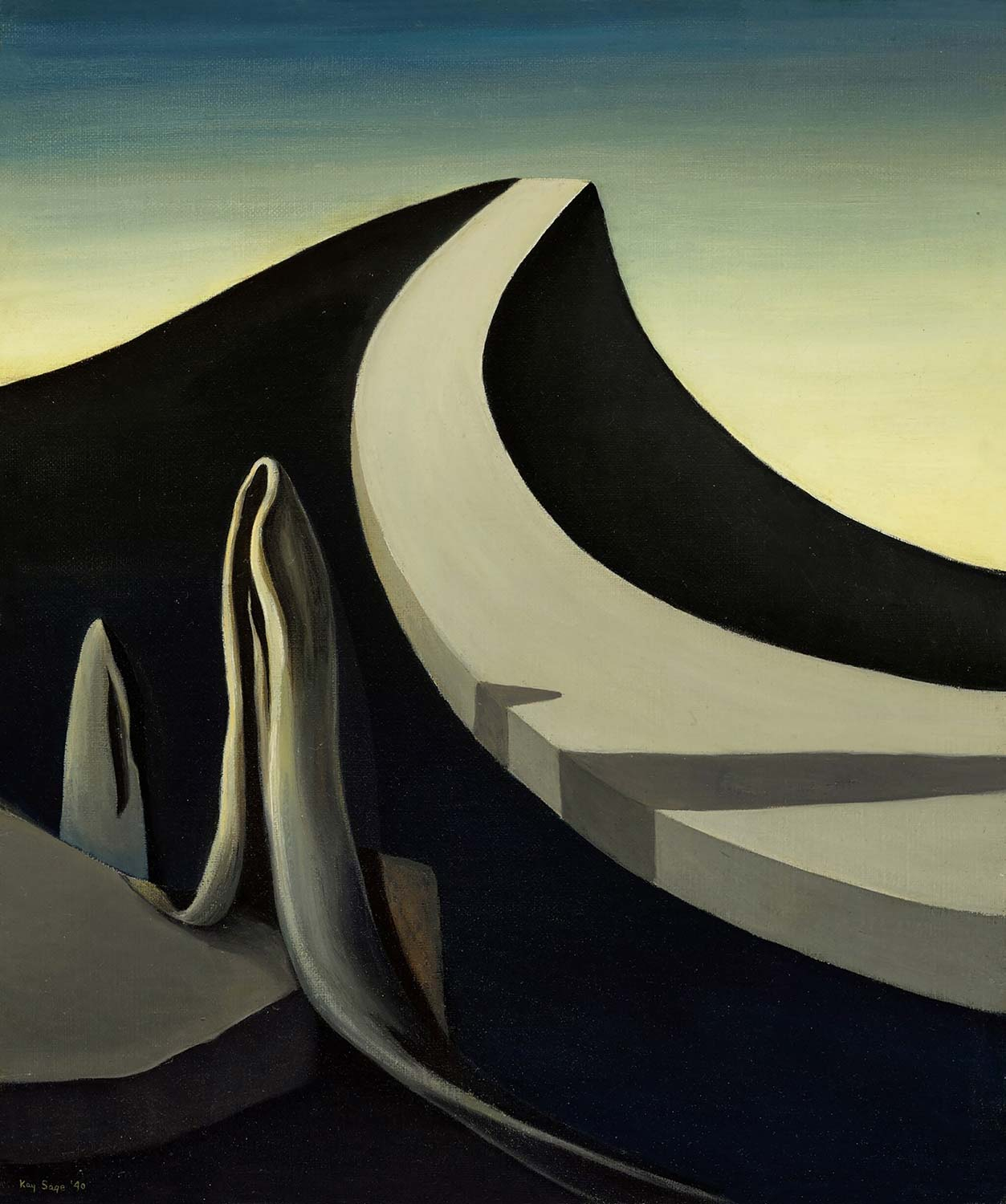 Kay Sage I Walk Without Echo Art Print