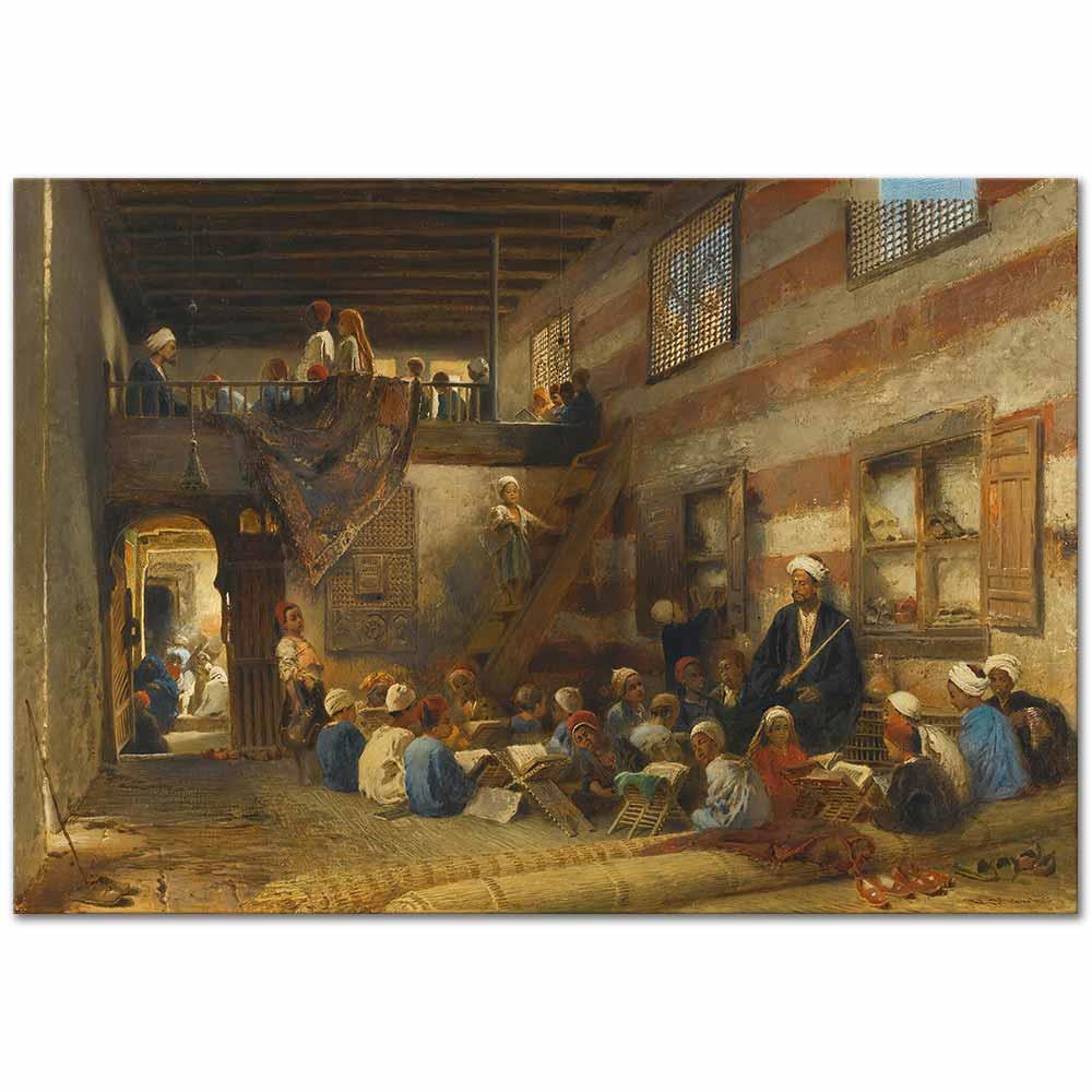 Konstantin Makovsky Sınıf Kanvas Tablo