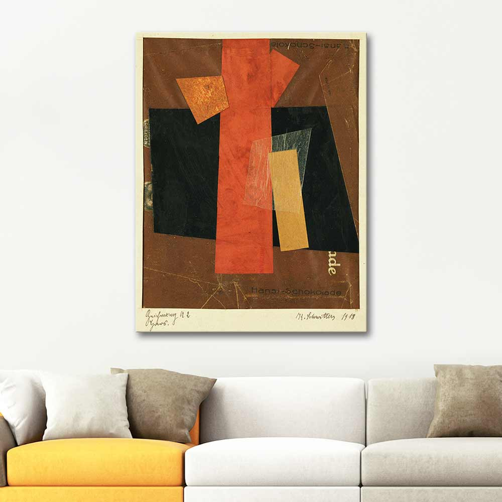 Kurt Schwitters Drawing A2 Hansi Art Print
