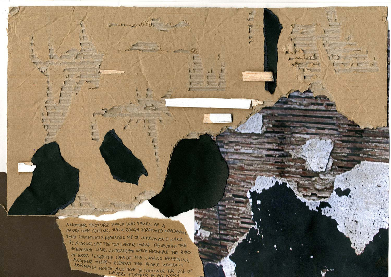 Kurt Schwitters Texture Art Print