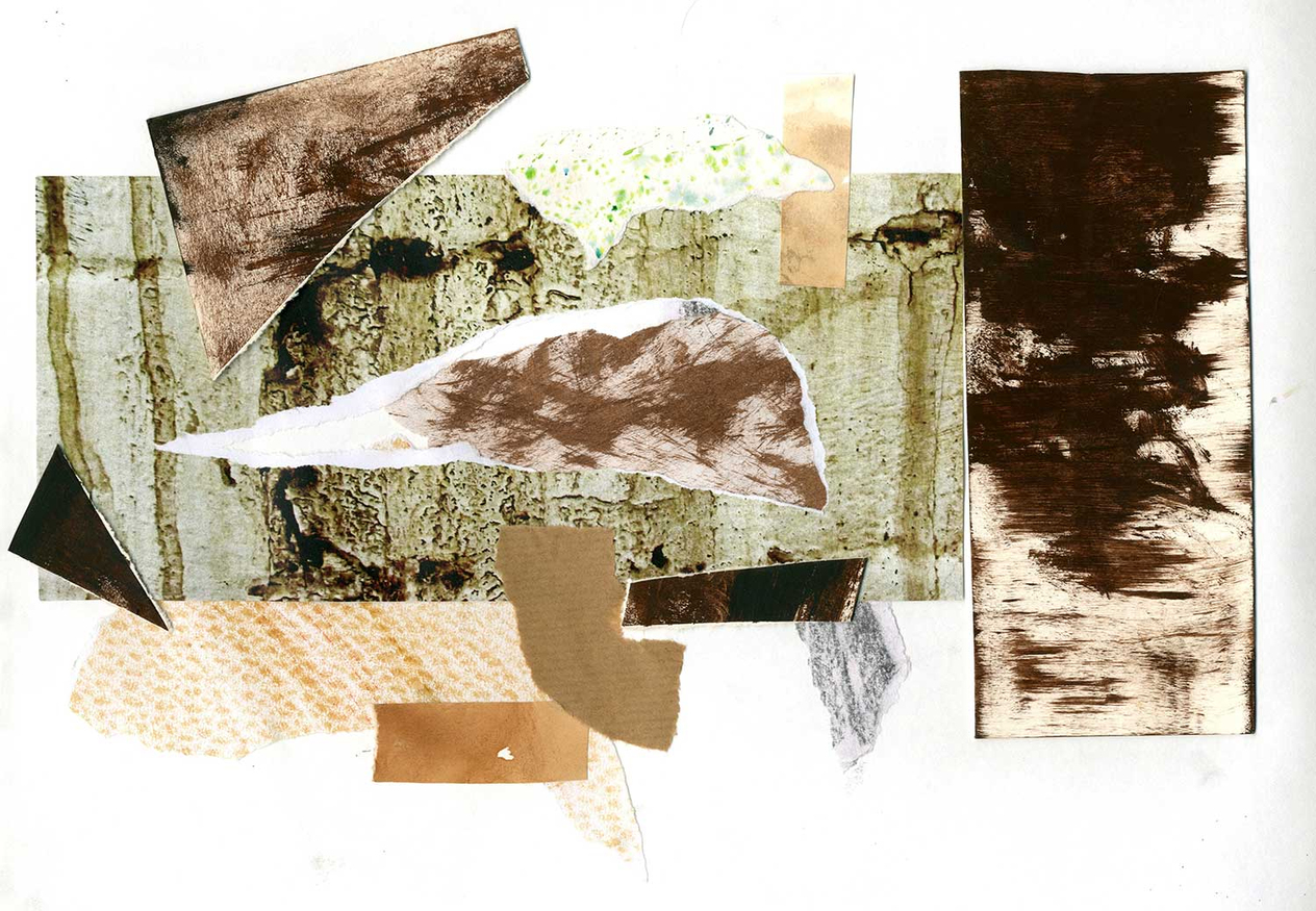 Kurt Schwitters Textures Art Print
