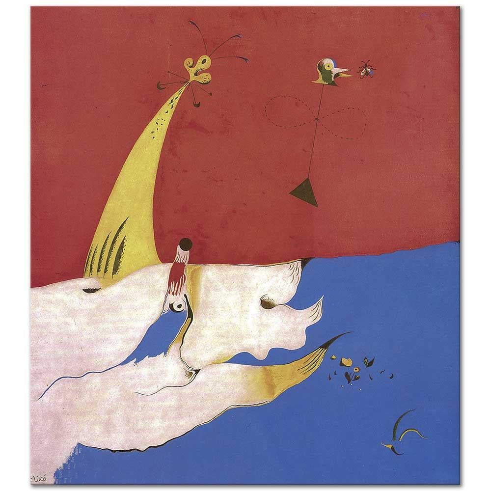 Joan Miro Manzara Kanvas Tablo