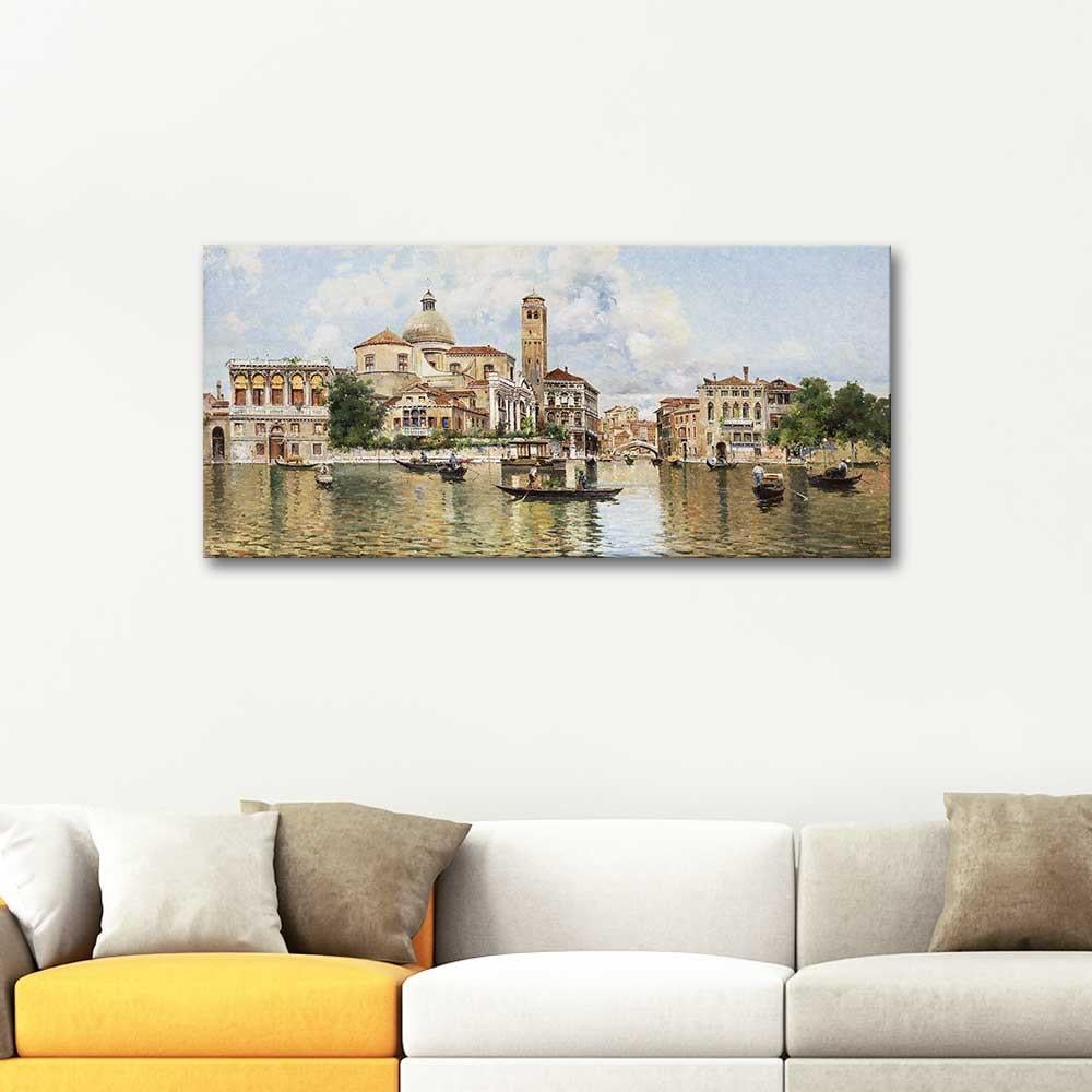 Landscape Venice by Antonio Reyna Manescau as Art Print