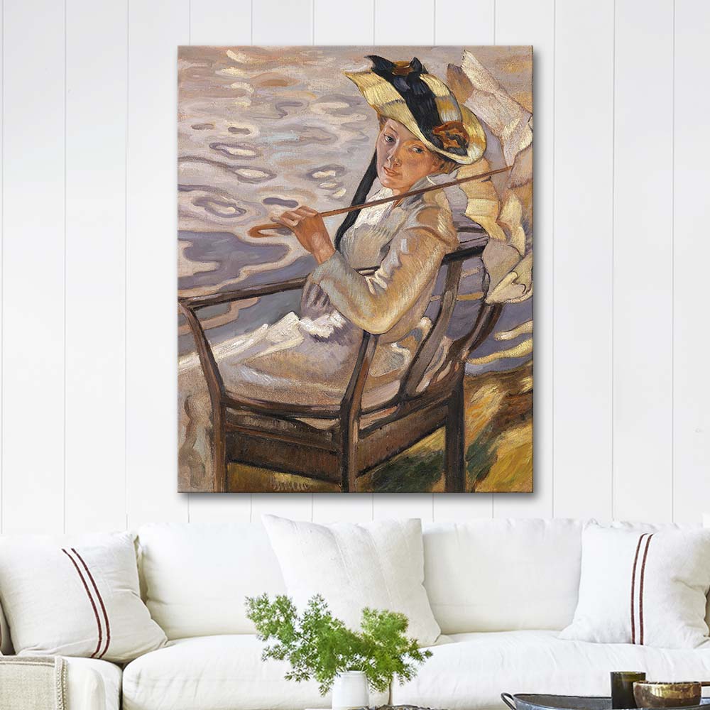 Leo Putz Im Sonnenlicht Art Print