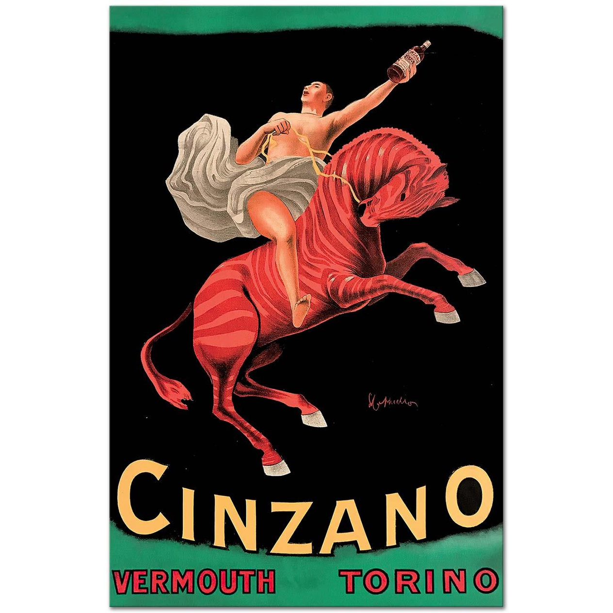 Cinzano Vermouth Torino by Leonetto Cappiello