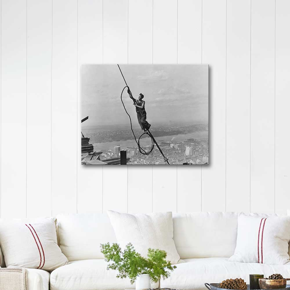 Lewis Hine Icarus Empire State Building Art Print