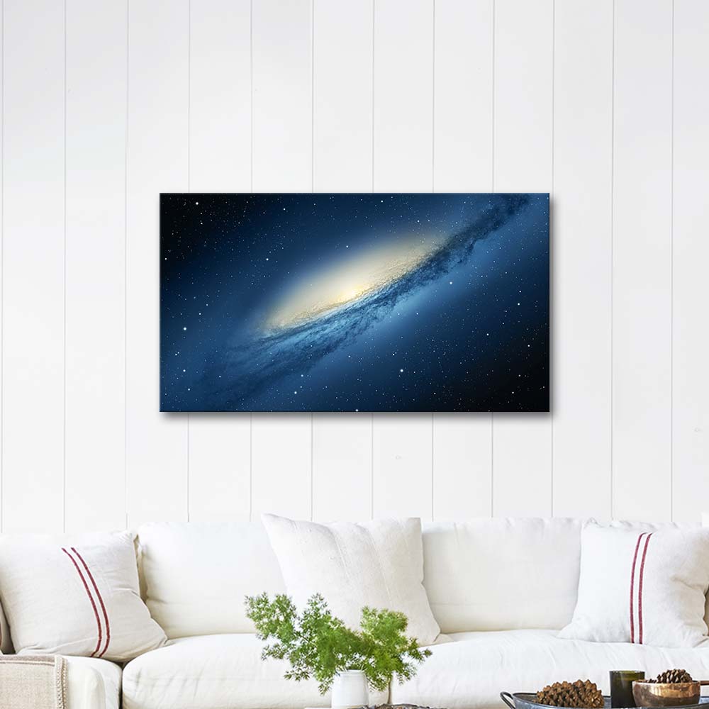 Lion Galaxy Art Print