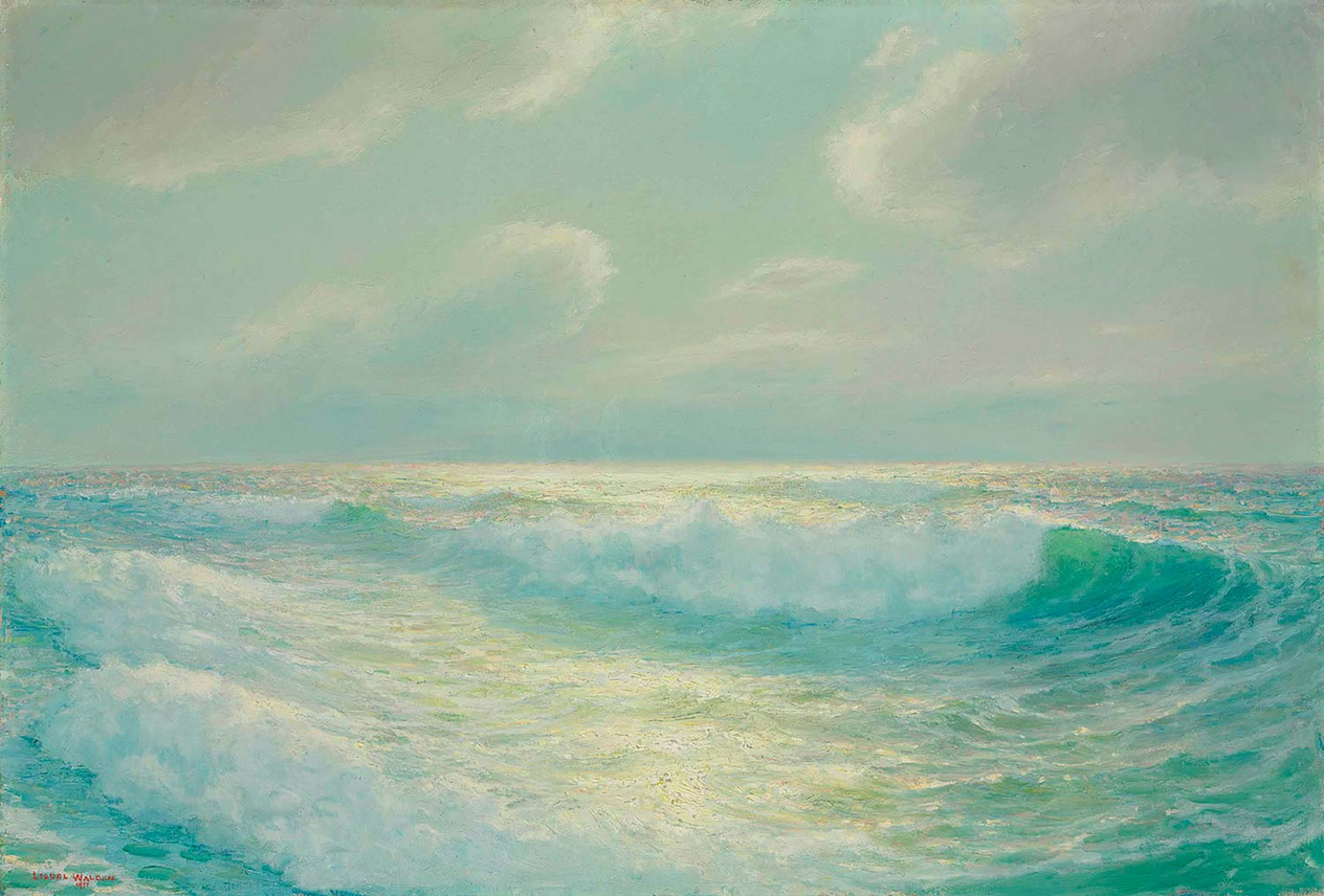 Lionel Walden Hawaiian Coast Art Print