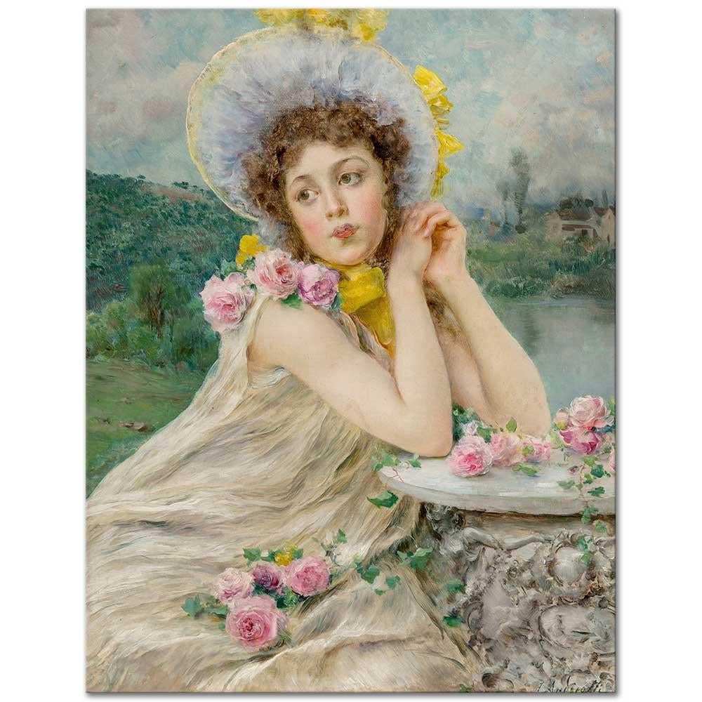 Federico Andreotti Hülyalara Dalmak Kanvas Tablo