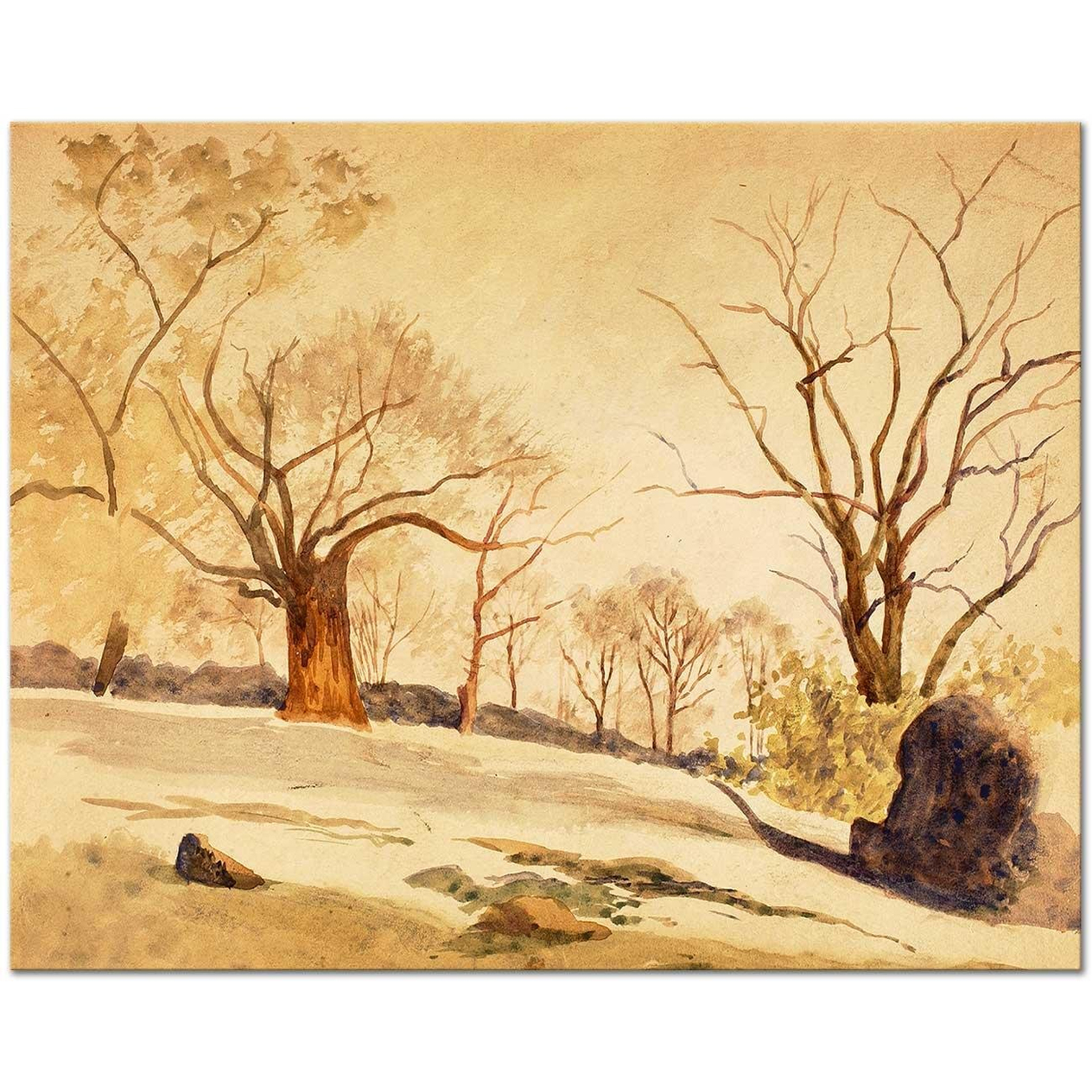 Louis Michel Eilshemius Autumn Landscape Art Print