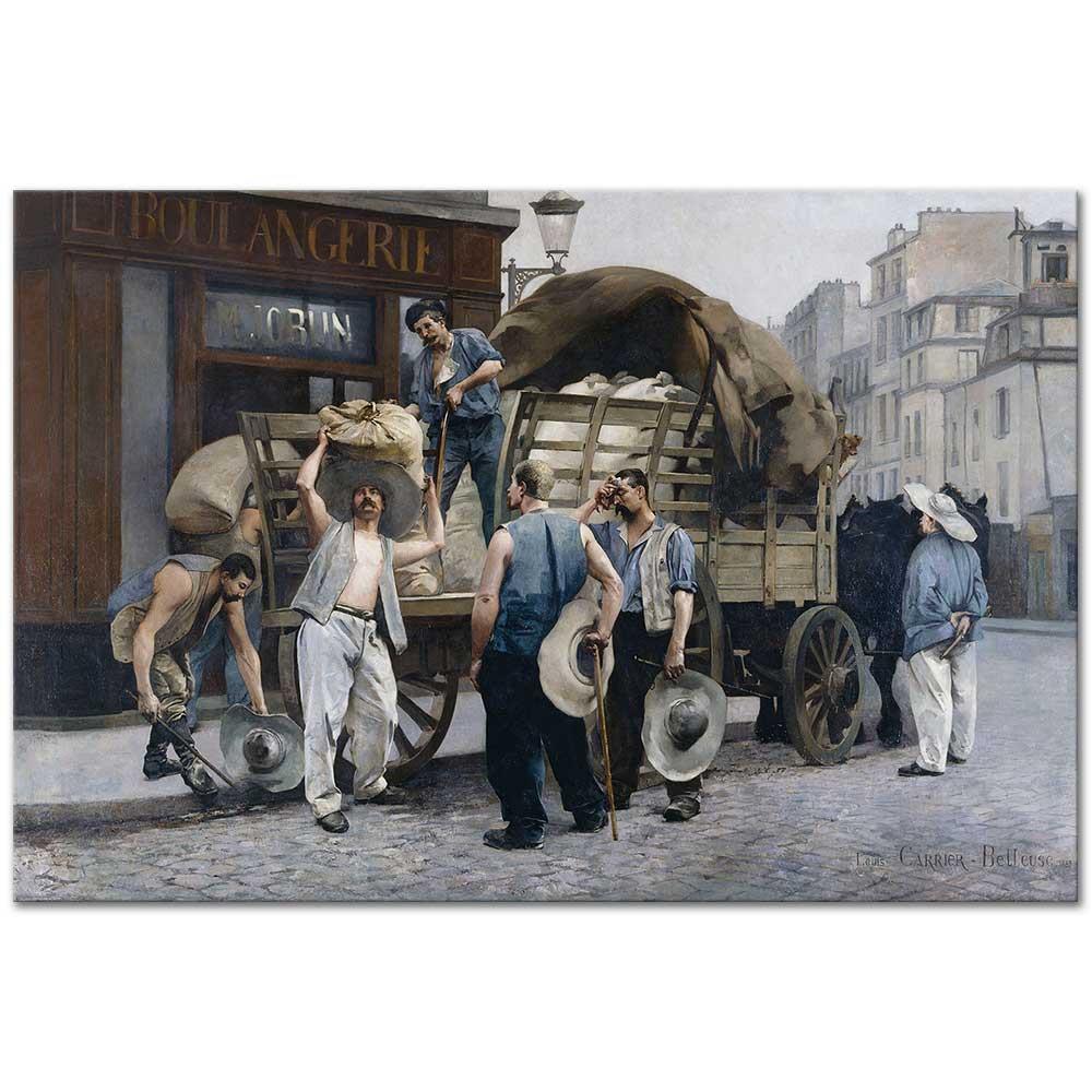 Louis Robert Carrier Belleuse Un Taşıyanlar Kanvas Tablo