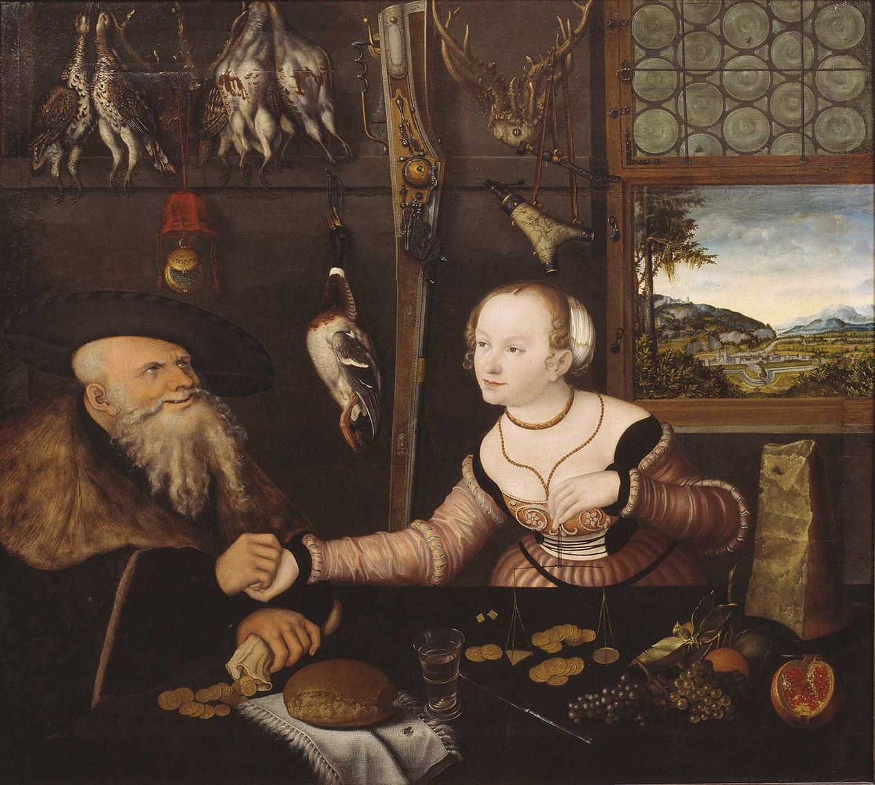 Lucas Cranach Ödeme Kanvas Tablo